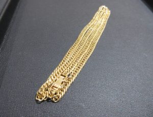 貴金属 喜平ネックレス 買取 K18 18金アクセサリー 金相場大幅続伸