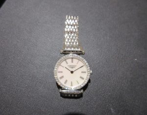 ロンジン 腕時計 ラ グランクラシックドゥ ロンジン 買取 L4.241.0 ダイヤベゼル 電池切れ