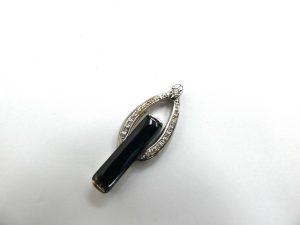 プラチナメレダイヤモンド&トルマリンネックレスTOP 買取