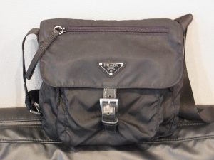 【催事】プラダ 買取 テスート ショルダーバッグ ブラック B8994