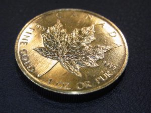 【催事】メイプルリーフ金貨 買取  K24 1オンス 31.1ｇ コーナン新大阪センイシティー店