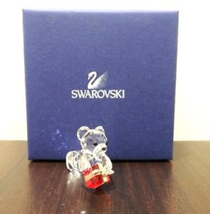 スワロフスキー 買取 クリスタルベア A Gift for You 箱 オブジェ