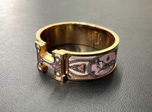 エルメス エナメルブレスレット クリック・クラックH グラン・アパラ オーブ PM