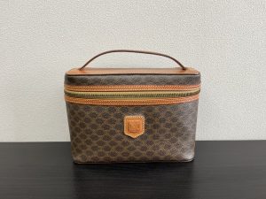 セリーヌ マカダム柄 バニティバッグ オールドセリーヌ