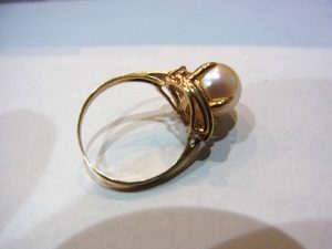 K18 パールリング 買取 ノーブランドジュエリー 18金リング