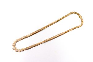 【催事】 ダイヤモンド K18金 デザイン ネックレス 買取 査定