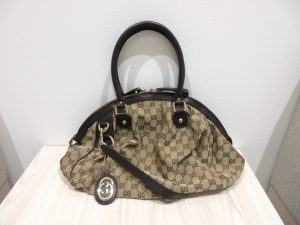 グッチ GGキャンバス ディアマンテ スーキー 買取 2WAY 223974