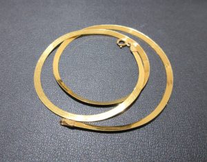 貴金属アクセサリー　K18　ネックレス　買取 イタリア製