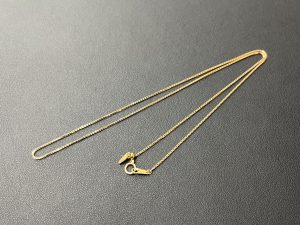 貴金属 買取 K18 750 ピンクゴールド ベネチアンチェーン ネックレス