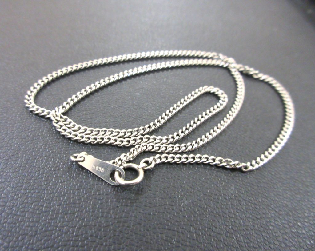 貴金属アクセサリー プラチナ喜平ネックレス 買取 Pt850