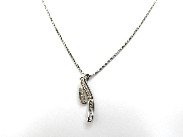 ダイヤモンドプラチナネックレス ダイヤモンドジュエリー買取