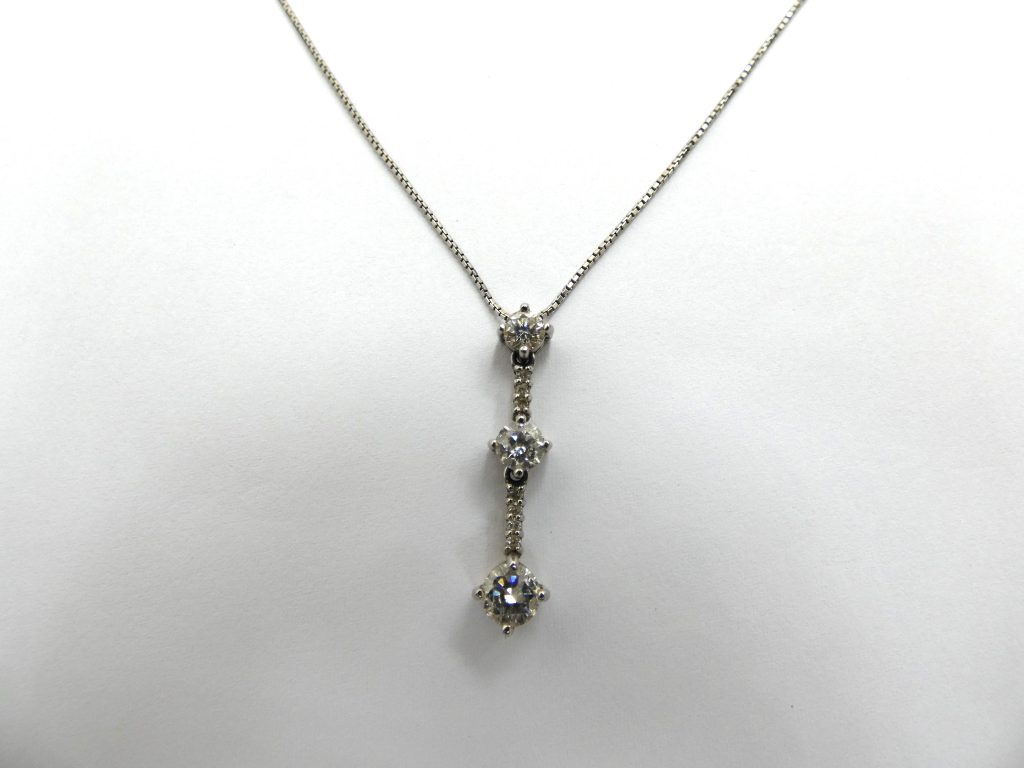 プラチナダイヤモンドネックレス 宝石ジュエリー買取