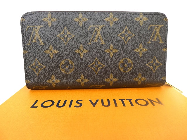 新品ルイヴィトン モノグラム ジッピーウォレット M41894 ローズバレリーヌ買取