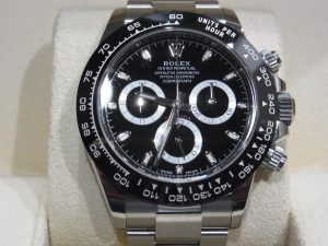 ロレックス デイトナ ステンレス 旧型モデル 116500LN ブラック 買取