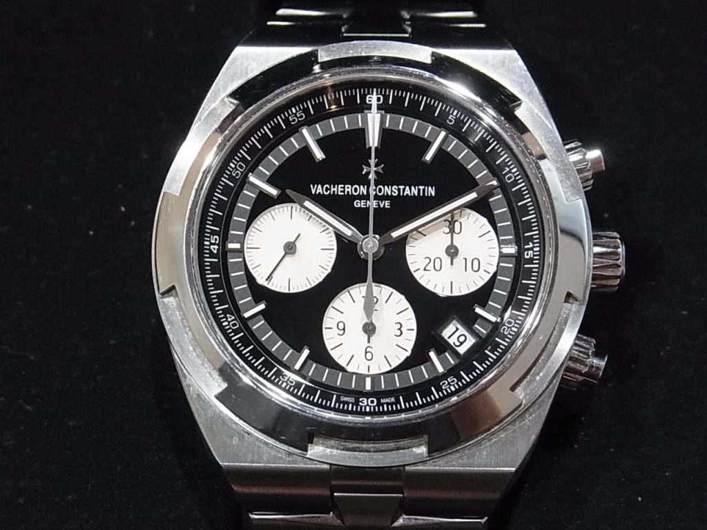 ヴァシュロン オーヴァーシーズクロノ 黒 5500V/110A-B481 買取価格