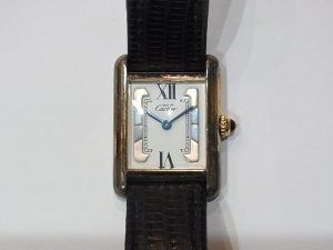 カルティエ マストタンクSM ヴェルメイユケース メッキ剥がれ 不動 買取