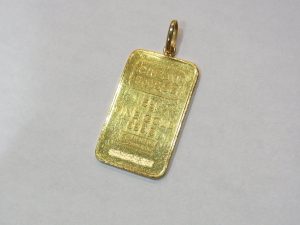 K24/K18 クレディスイス 5gコインバー インゴットペンダント 買取