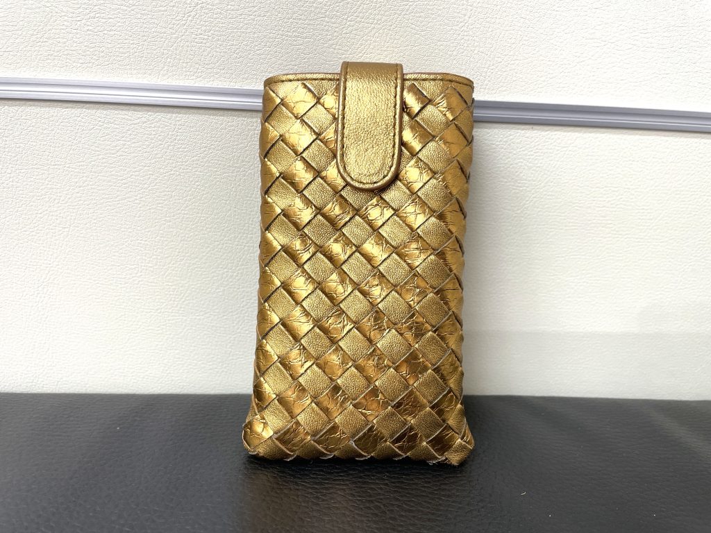 ボッテガヴェネタ 買取 シガレットケース イントレチャート ゴールドカラー