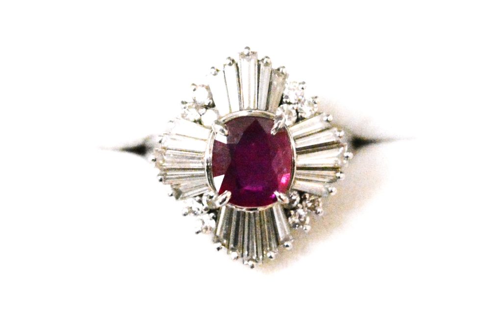 ルビー 買取 ダイヤモンド デザイン リング