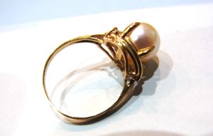 パール 買取 K１８金 デザイン リング