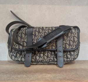 ディオール 買取 トロッター ヴィンテージ キャンバス ショルダーバッグ