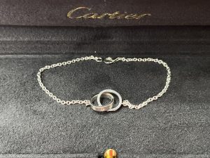 CARTIER カルティエ ベビー ラブ ブレスK18/750 WG 保証書付き