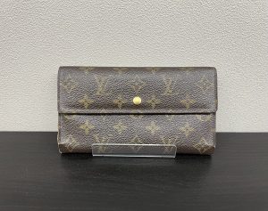 ヴィトン モノグラム ポルトフォイユ トレゾール インターナショナル M61217 破れあり