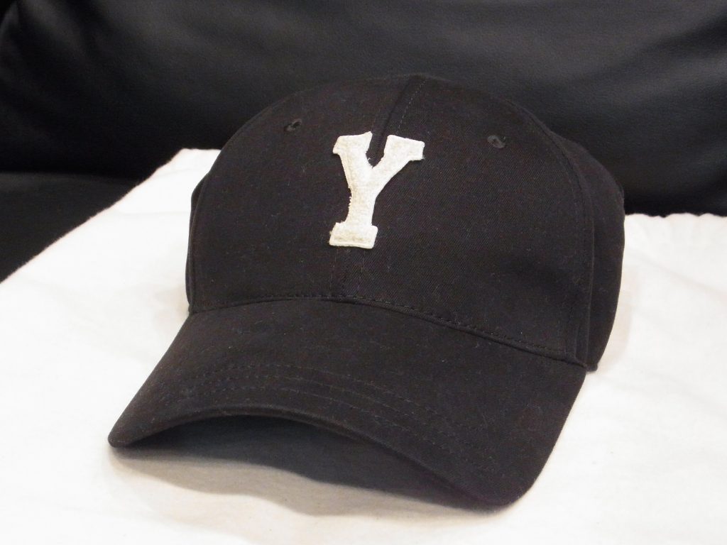 サンローラン 買取 Yバーシティキャップ ブラック ＃59 メンズ 袋