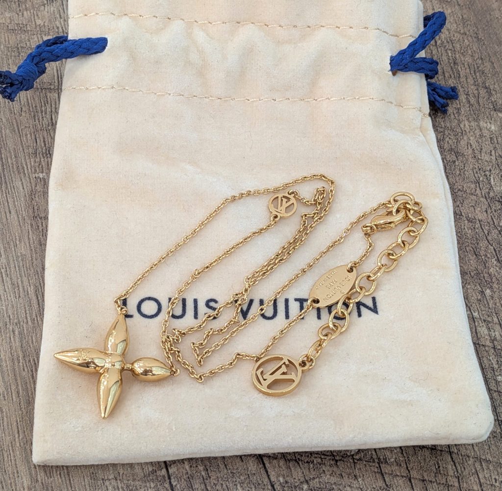 ルイヴィトン 買取 コリエルイゼット ネックレス GP M00365 アクセサリー