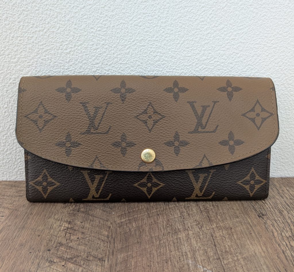 ルイヴィトン 買取 ポルトフォイユエミリー モノグラムリバース M82157 財布