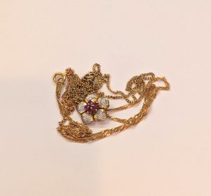 貴金属 K18 買取 18金 ネックレス 2点 金製品 750刻印