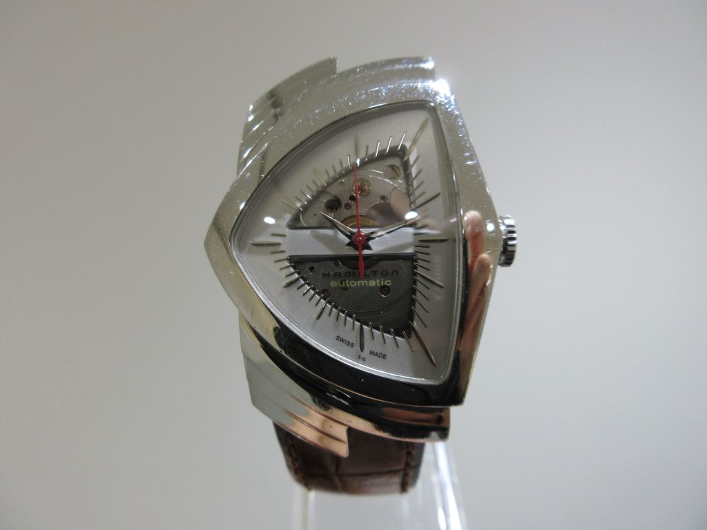 ハミルトン ベンチュラ 腕時計スケルトン仕様 買取 H245150 自動巻き 稼働