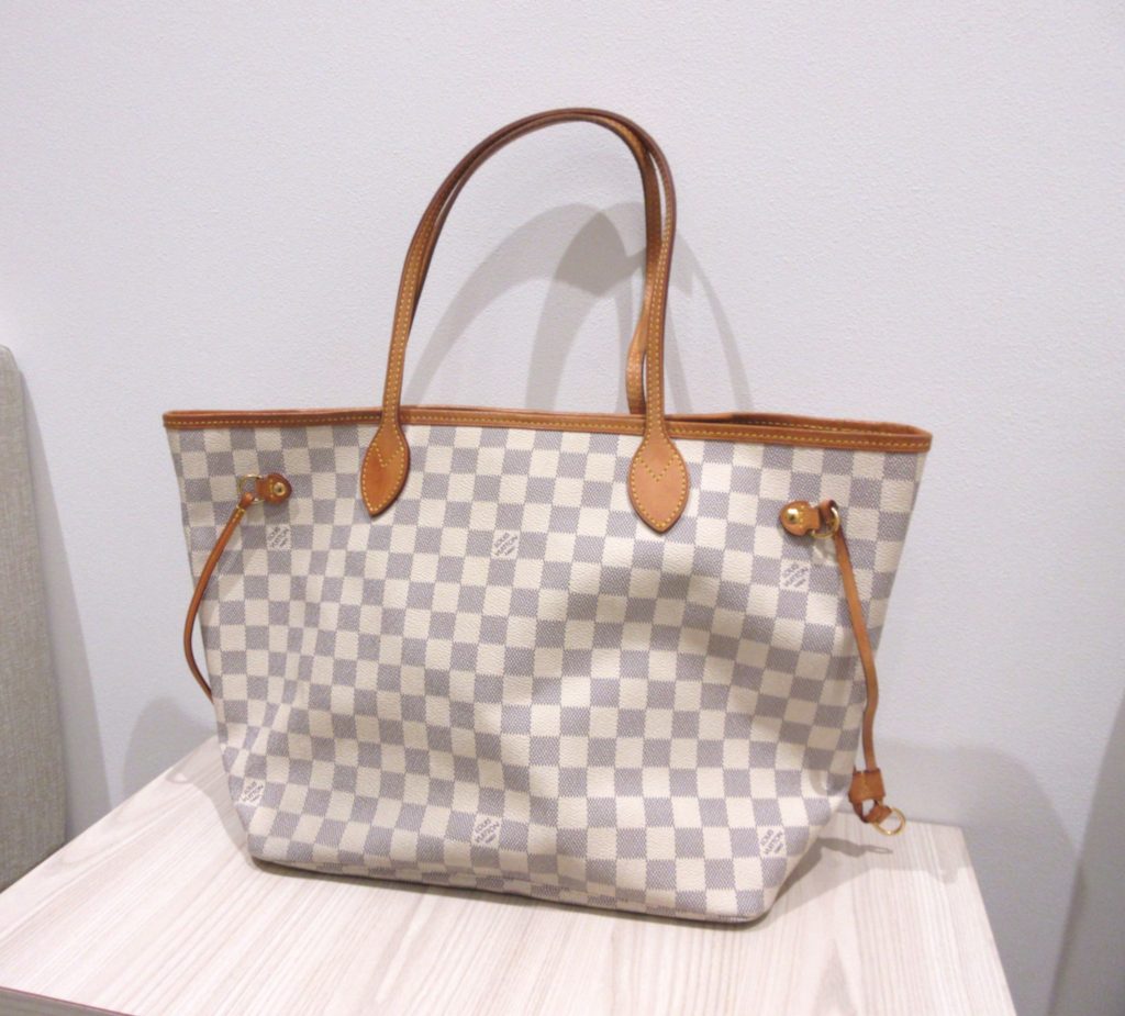 ルイヴィトン ショルダーバッグネヴァーフルMM 買取 ダミエアズール N51107 旧型