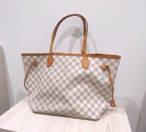 ルイヴィトン ショルダーバッグネヴァーフルMM 買取 ダミエアズール N51107 旧型