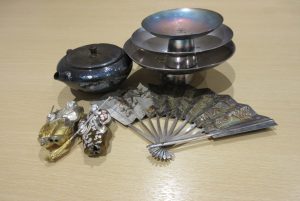 貴金属 買取 純銀製 銀杯置物 茶器 SV1000 銀製品 シルバー