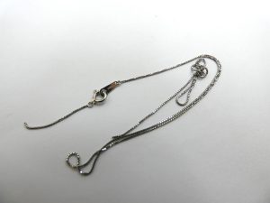 切れたPt850ネックレス 破損したジュエリー貴金属買取