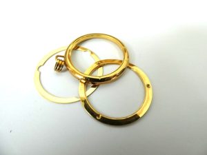 k18金 ネックレスTOP枠 k18金 貴金属部品買取