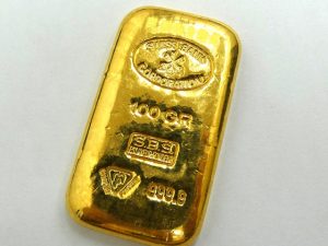 スイスバンク SWISS BANK 100g インゴット999.9 買取