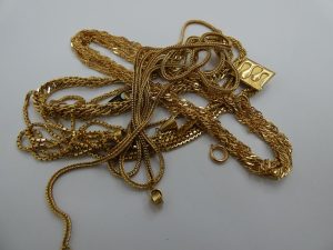 ｋ18金 貴金属 ネックレス ブレスレッド 買取 年末断捨離