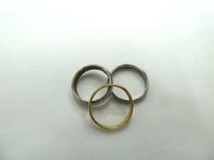 ｋ18 k18WG pt900 リング 貴金属ジュエリー買取