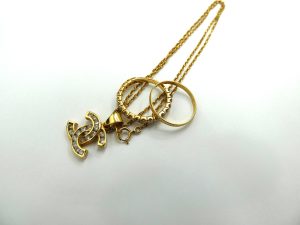 シャネルココタイプk18金ネックレス ｋ18リング 買取