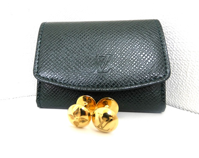 ルイヴィトン カフス タイガケース付き M30974 買取