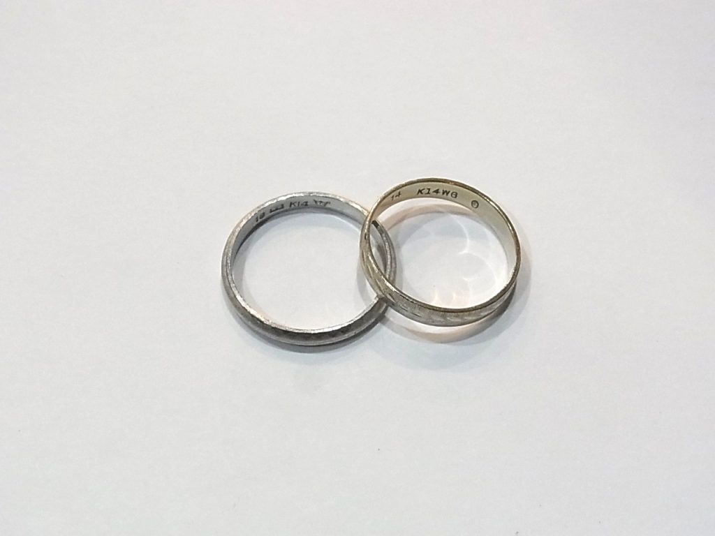 14金 K14WG刻印 リング 買取 金価格は2年前の2倍以上に高騰