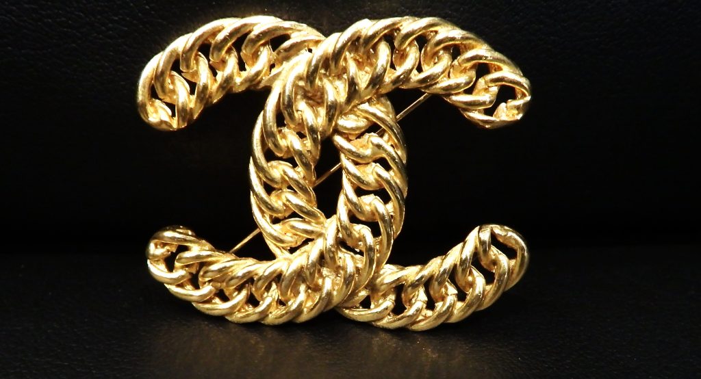 シャネル 買取 ヴィンテージ ココマーク GP ブローチ