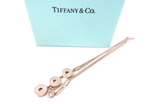 ティファニー買取 1837 スリードロップ サークル ＳＶ925 ネックレス