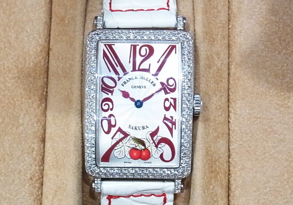 フランクミュラー  買取 ロングアイランド 952QZ Ⅾ 750ＷＧ サクラ