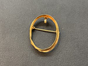 カメオブローチ K18 枠のみ 買取 18金 査定のみでも