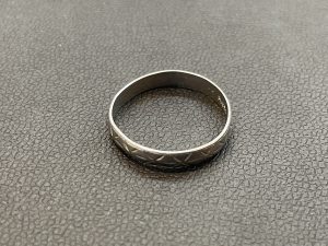 Pt850 マリッジリング 買取 結婚指輪 プラチナ製 変形あり