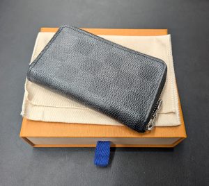 ルイヴィトン 買取 ダミエグラフィット ジッピーコインパース N63076 チップ有