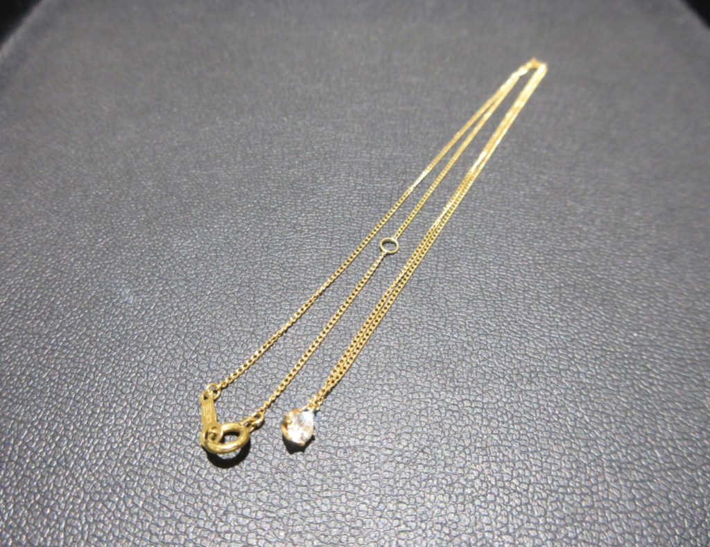 貴金属アクセサリー 買取 K18製 ネックレス